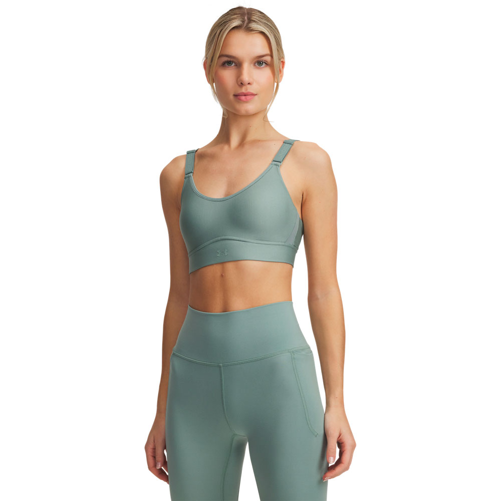 Under Armour Infinity 2.0 Medium Support Sports Top Grün L / D-DD Frau von Under Armour