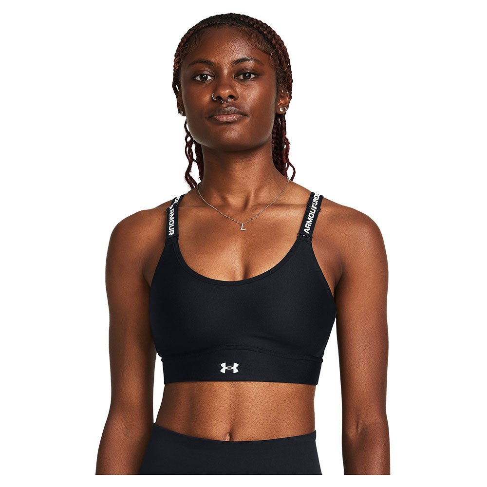 Under Armour Infinity 2.0 Medium Impact Sports Bra Schwarz XL / D-DD Frau von Under Armour