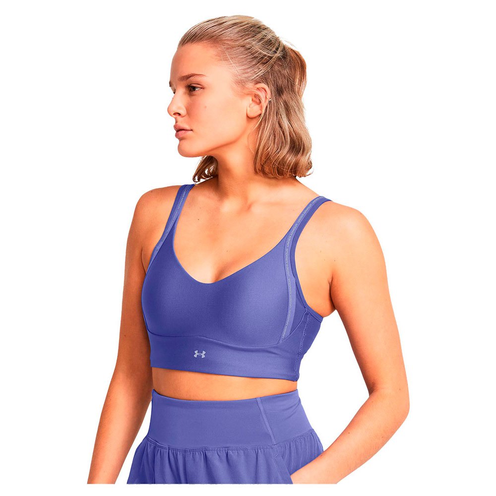 Under Armour Infinity 2.0 Strappy Sports Top Low Support Lila XL / D-DD Frau von Under Armour