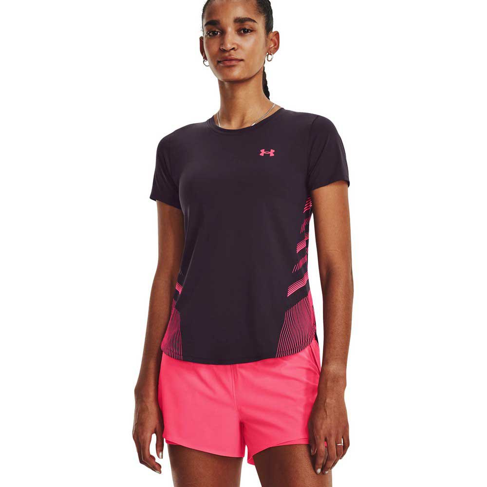 Under Armour Iso-chill Laser Ii Short Sleeve T-shirt Lila M Frau von Under Armour