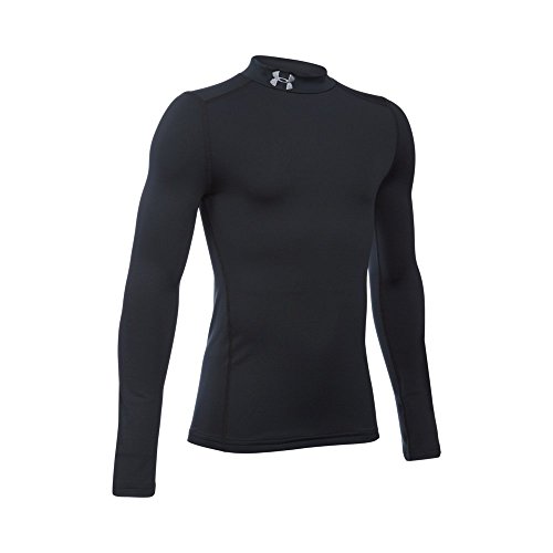 Under Armour Jungen Langarmshirt Cg Armour Mock, Black, YSM, 1288343-001 von Under Armour