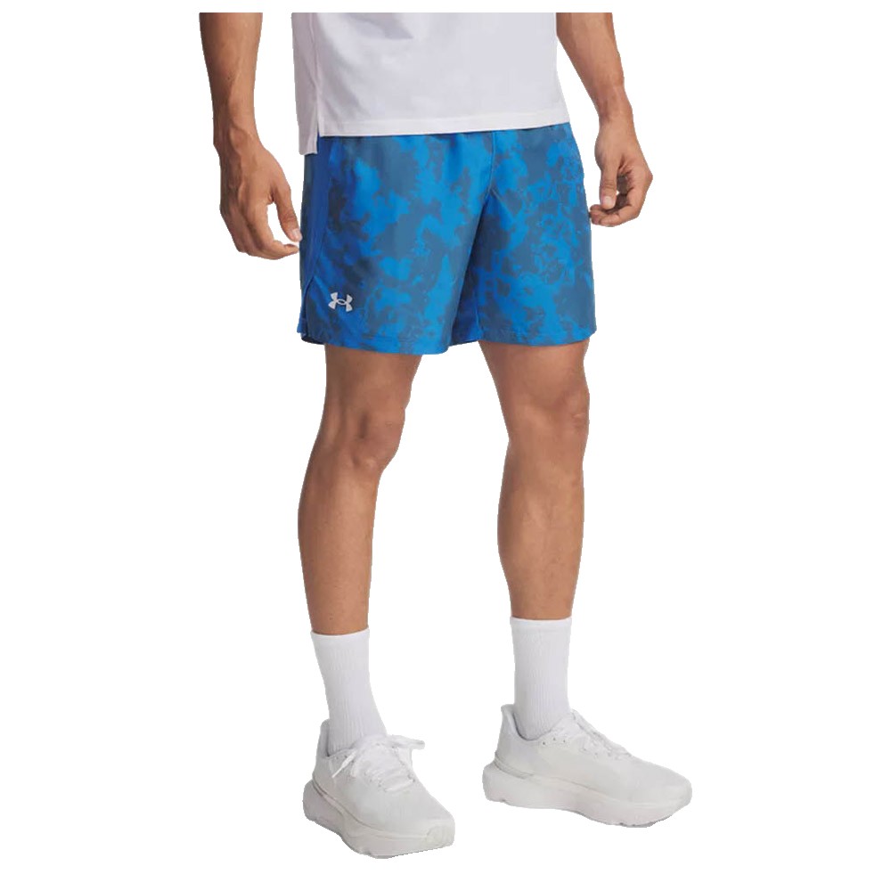 Under Armour Launch 7´´ Printed Shorts Blau L Mann von Under Armour
