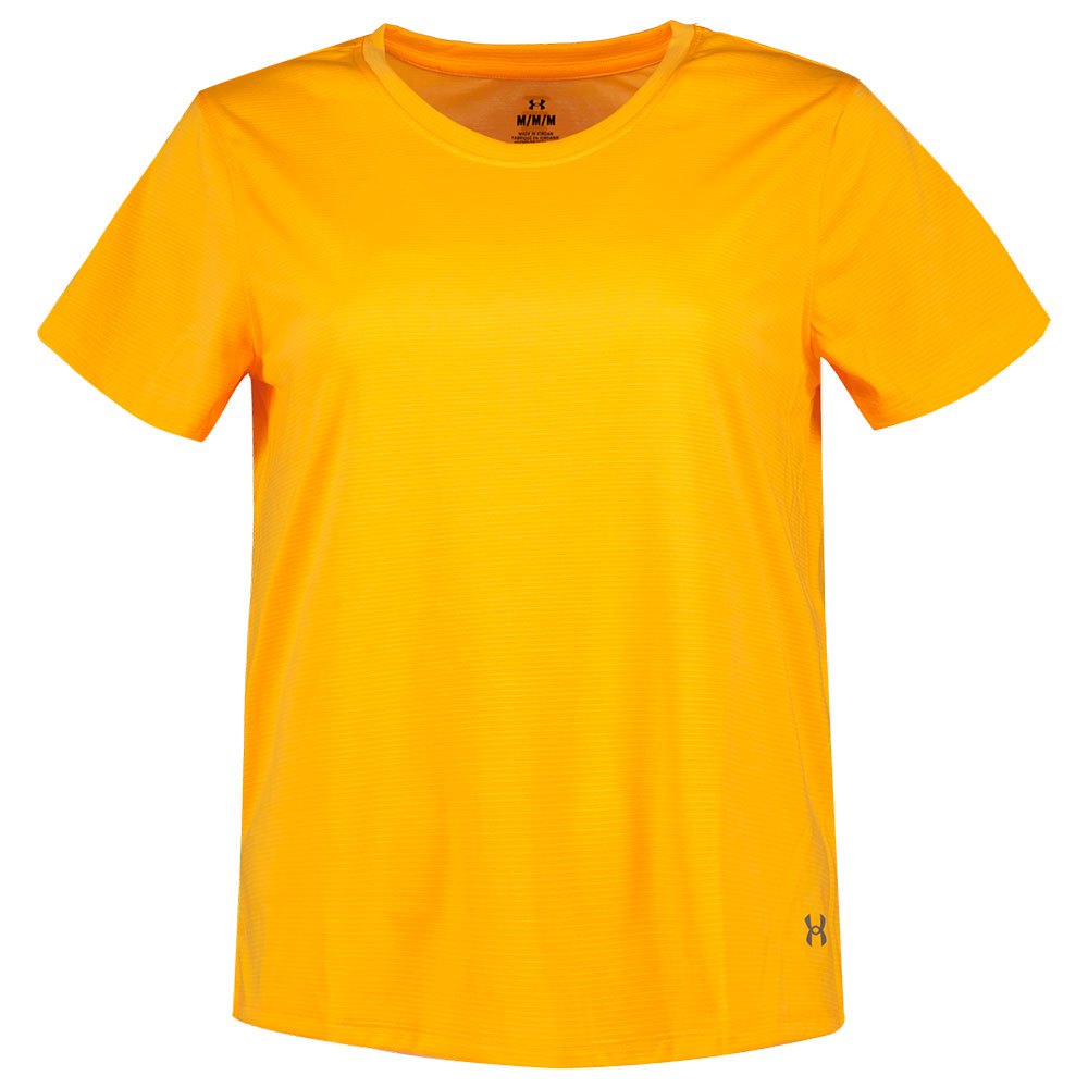 Under Armour Launch Short Sleeve T-shirt Orange L Frau von Under Armour