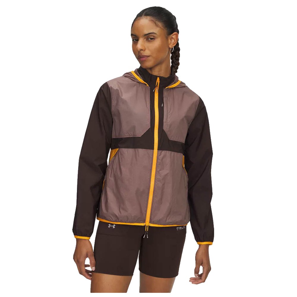 Under Armour Launch Trail Jacket Braun XS Frau von Under Armour