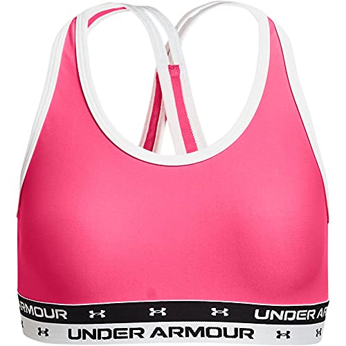 Under Armour Mädchen Crossback Solid, Leichter Sport BH für ideale Unterstützung, BH für Mädchen von Under Armour