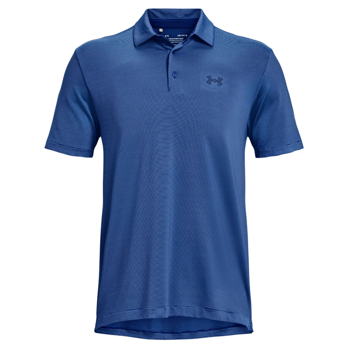 Under Armour Men's Blue Playoff 3.0 Core Stripe Golf Polo Shirt, Size: M | American Golf von Under Armour