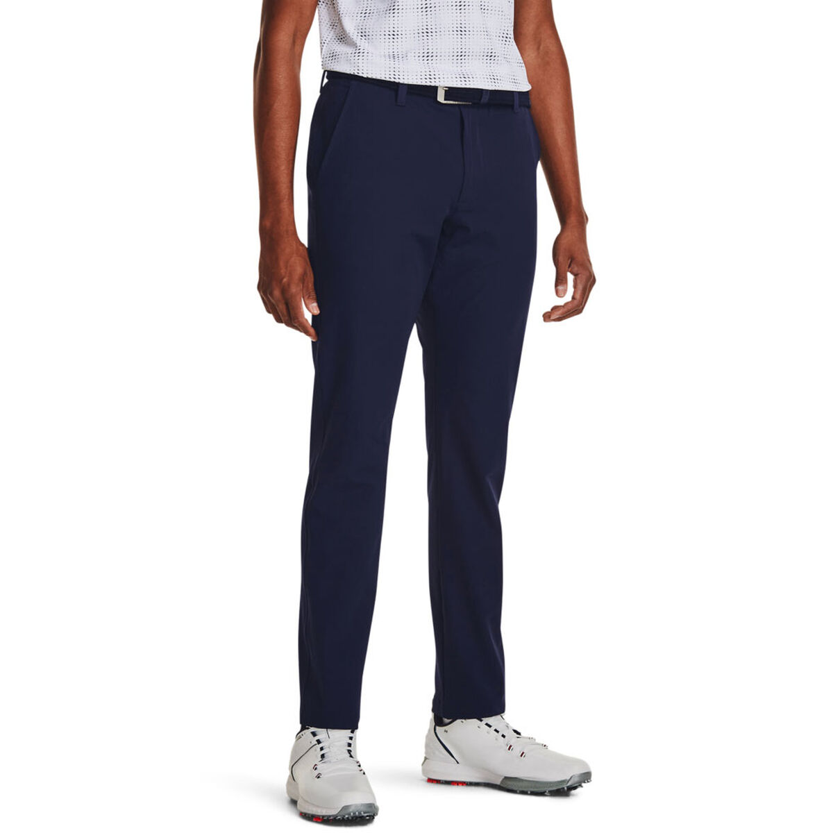 Under Armour Men's Drive Tapered Golf Trousers, Mens, Midnight navy/halo gray, 34, Long | American Golf von Under Armour