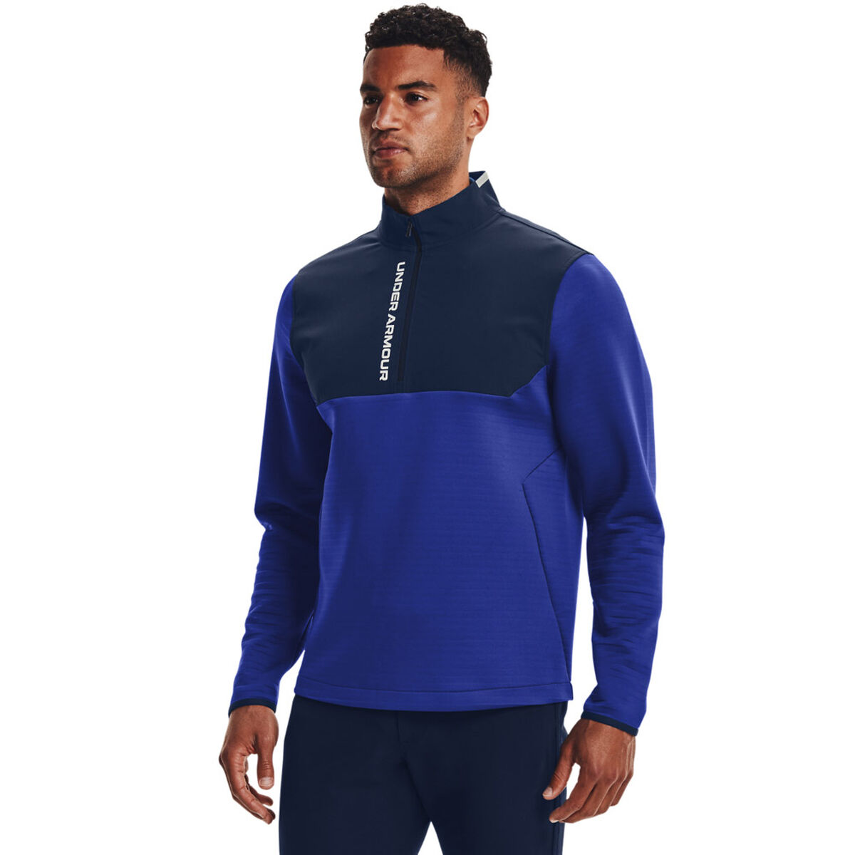 Under Armour Men's Storm Daytona Golf Midlayer, Mens, Royal/academy/reflective, Small | American Golf von Under Armour