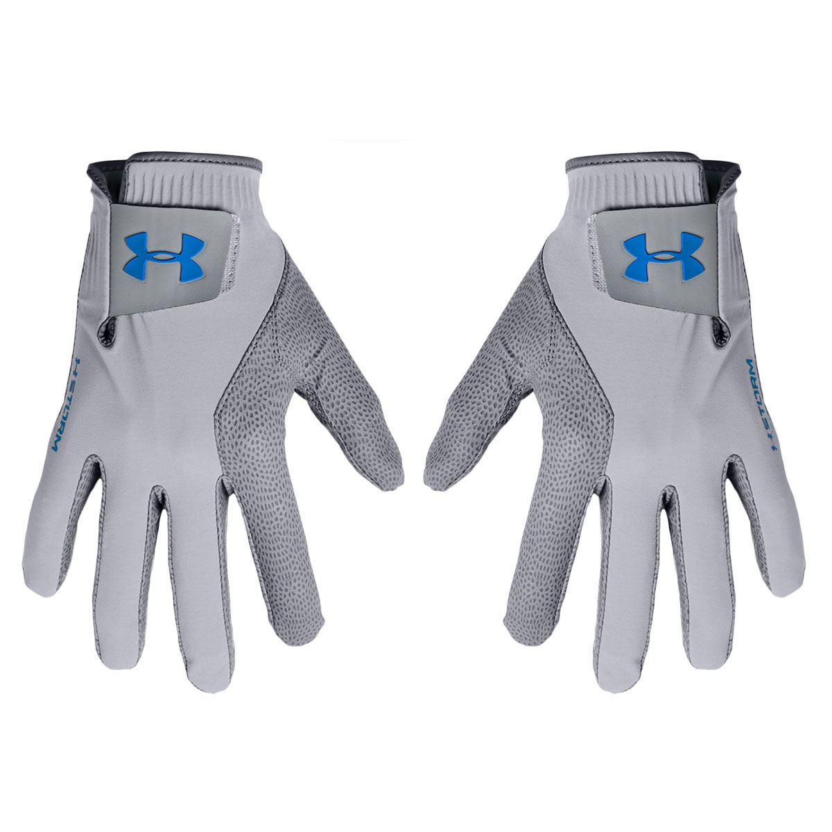 Under Armour Men's Storm Golf Gloves - Pair, Mens, Pair, Xl, Steel/royal | American Golf von Under Armour