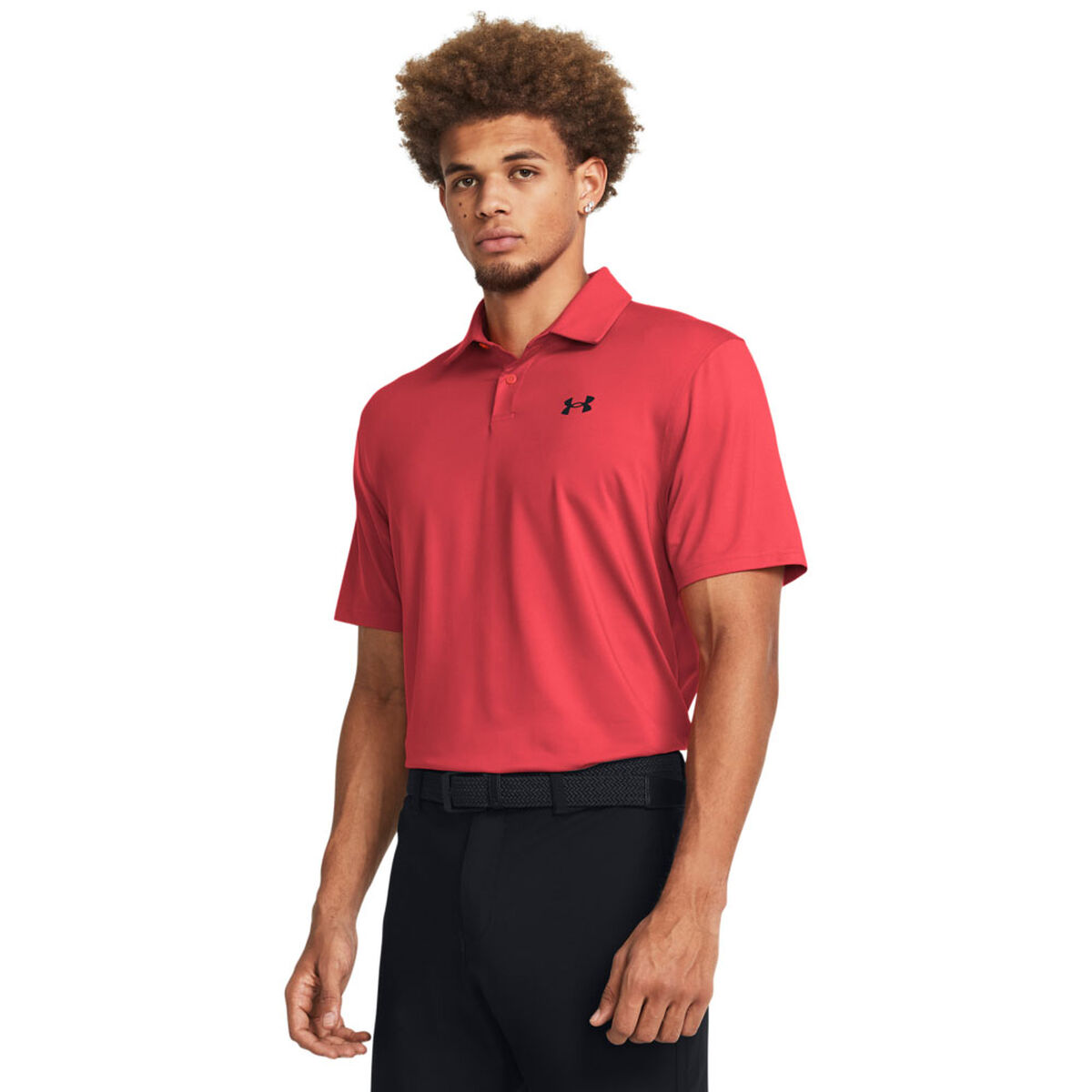 Under Armour Men's T2G Golf Polo Shirt, Mens, Red solstice, Medium | American Golf von Under Armour