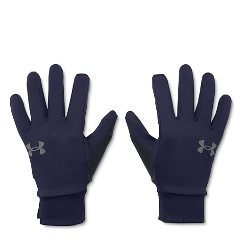 Under Armour Herren UA Storm Liner, , enganliegende Handschuhe, ideal als Baselayer, wasserabweisende mit Touchscreen Technologie, Navy von Under Armour