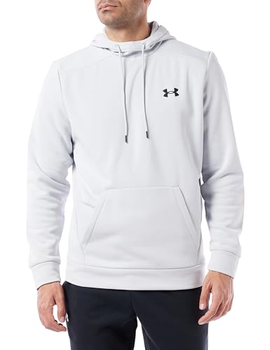 Under Armour Mens Fleece Tops Men's Armour Fleece® Hoodie, Halo Gray, 1373353-014, MD von Under Armour