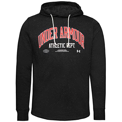 Under Armour Mens Fleece Tops Men's Ua Rival Terry Athletic Department Hoodie, Black, 1370354-001, MD von Under Armour
