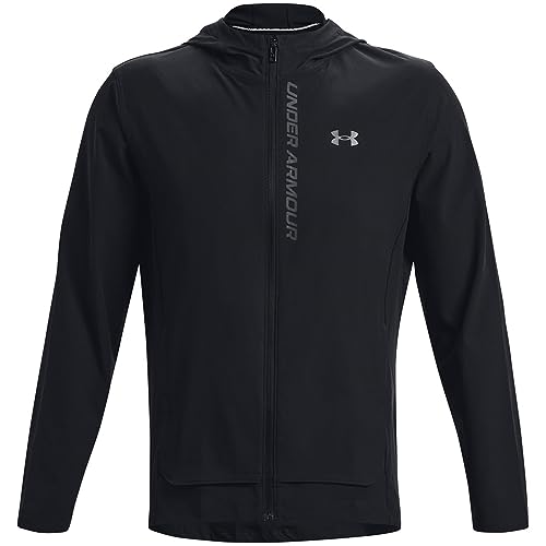 Under Armour Mens Jackets Outrun The Storm Jacket, Black, 1376794-002, MD von Under Armour