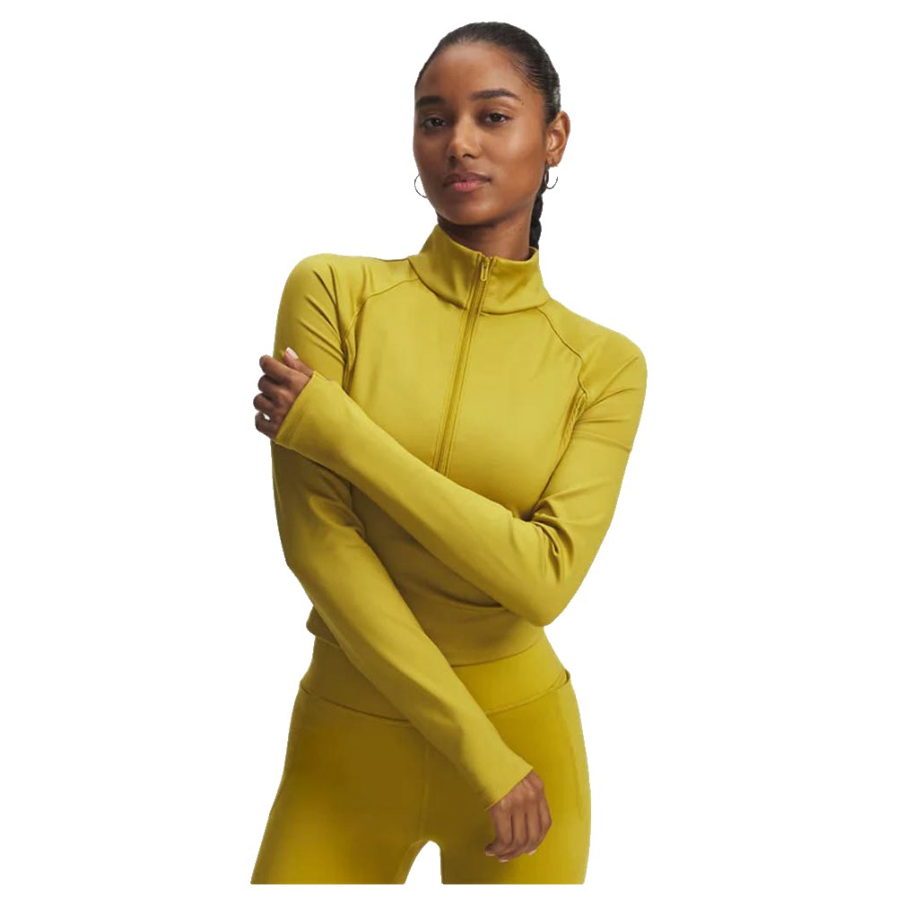 Under Armour Meridian Half Zip Sweatshirt Gelb M Frau von Under Armour