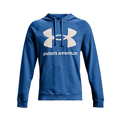 Under Armour Rival Fleece Big Logo Hoodie 1357093-787; Men's Sweatshirt; 1357093-787_L; Blue M-L von Under Armour