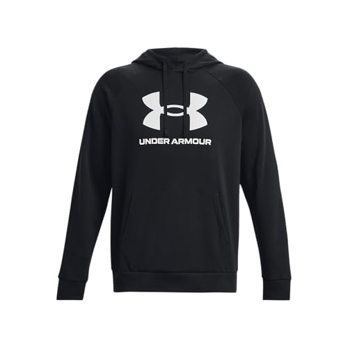 Under Armour Herren Rival Fleece Big Logo HD, sportlicher Kapuzenpullover mit loser Passform, bequemes und warmes Sweatshirt für Männer von Under Armour