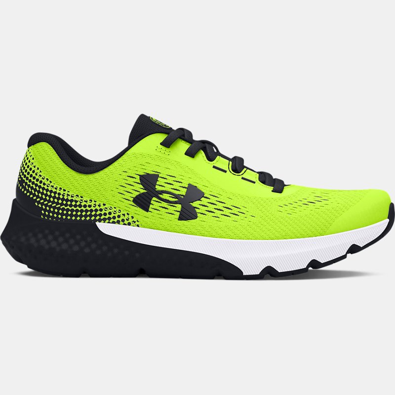 Under Armour Rogue 4 AL Pre-School Laufschuhe für Jungen High Vis Gelb / Schwarz / Schwarz 28.5 von Under Armour