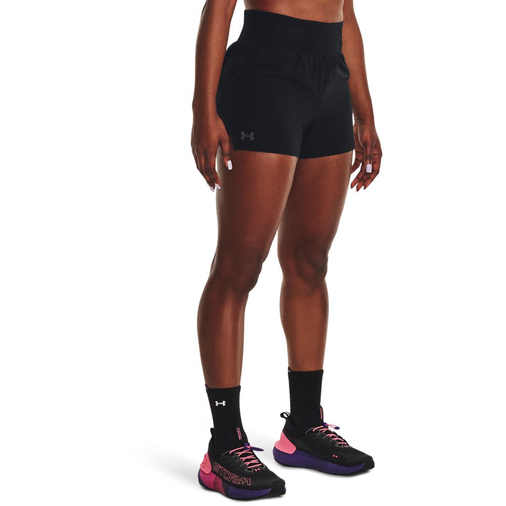 Under Armour Run Stamina 3 Inch Shorts Schwarz L Frau von Under Armour