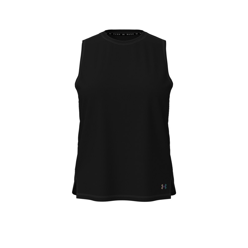 Under Armour Rush Sleeveless T-shirt Schwarz XS Frau von Under Armour