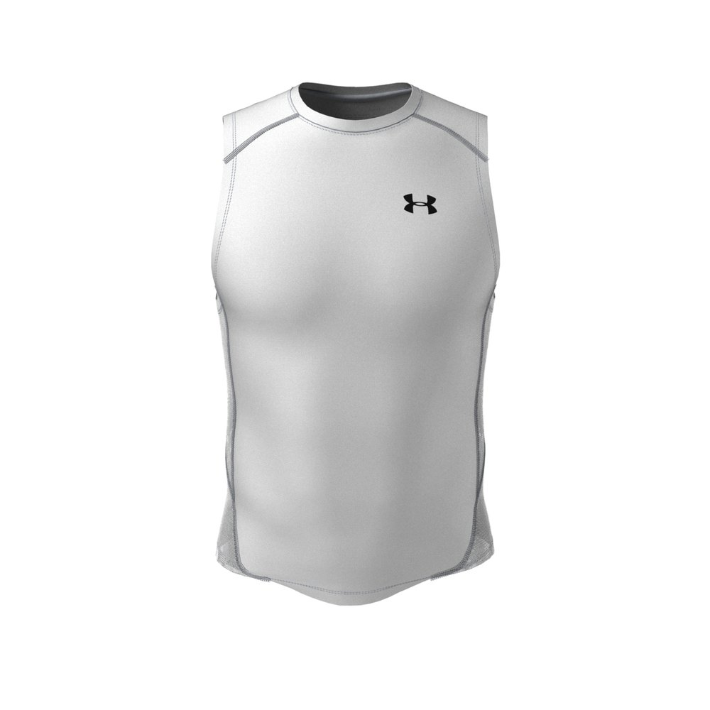 Under Armour Sans Ches T-shirt Weiß S / Regular Mann von Under Armour