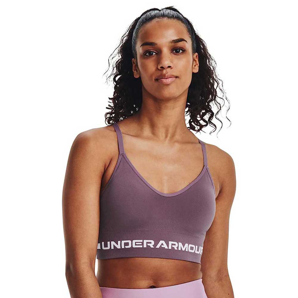 Under Armour Sports Top Low Support Seamless Lila L Frau von Under Armour