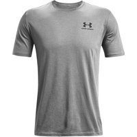 Under Armour Sportstyle Left Chest T-Shirt Herren in grau, Größe: L von Under Armour