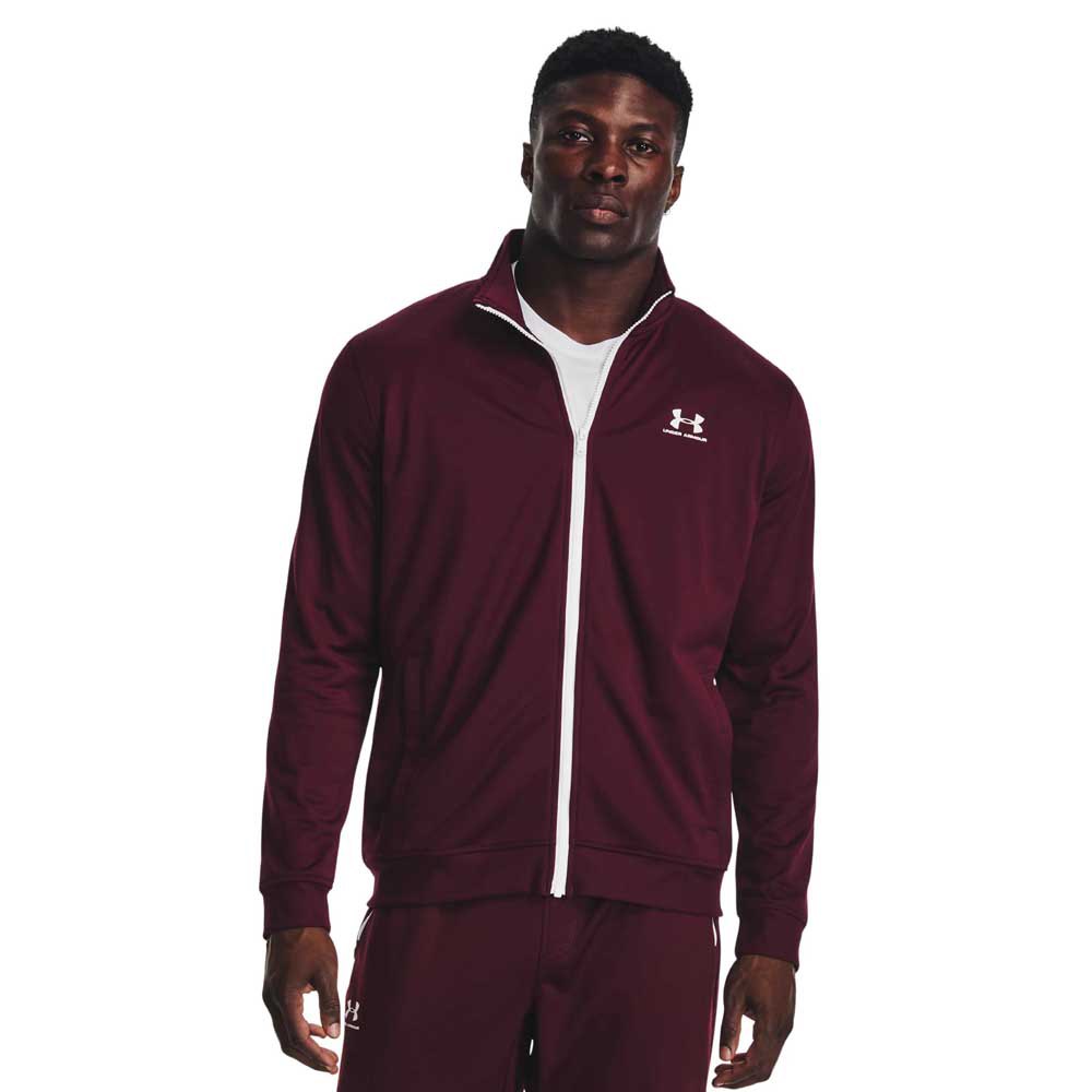 Under Armour Sportstyle Tricot Half Zip Sweatshirt Lila XL / Regular Mann von Under Armour