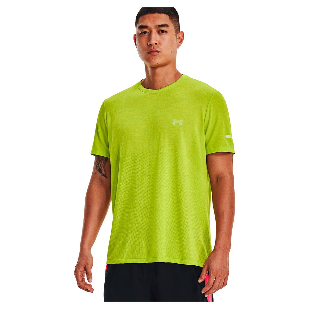 Under Armour Stride Short Sleeve T-shirt Seamless Grün M Mann von Under Armour