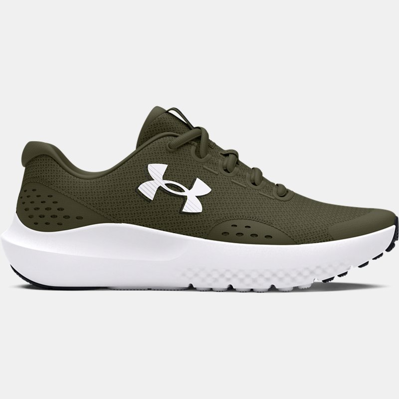 Under Armour Surge 4 Grade School Laufschuhe für Jungen Marine OD Grün / Marine OD Grün / Weiß 36.5 von Under Armour