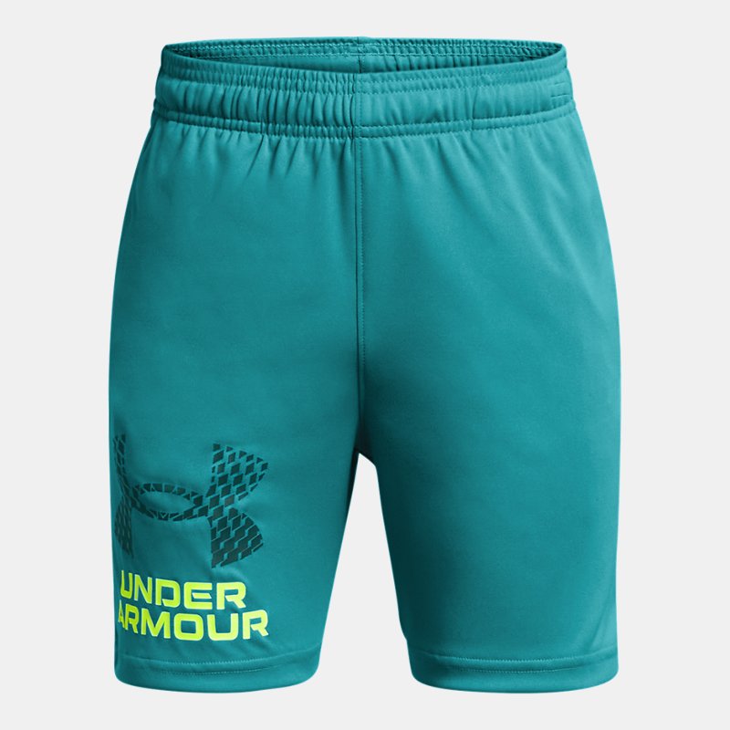 Under Armour Tech™ Shorts mit Logo für Jungen Circuit Teal / Hydro Teal YLG (149 - 160 cm) von Under Armour
