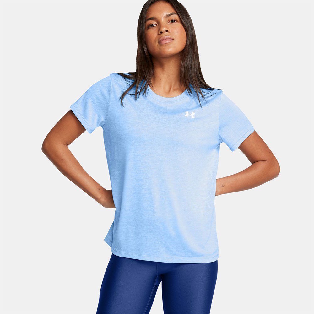 Under Armour Tech C-neck Twist Short Sleeve T-shirt Blau XL Frau von Under Armour
