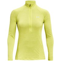 Under Armour Tech Half-Zip Twist Longsleeve Damen in neongelb von Under Armour