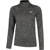 Under Armour Tech Half-Zip Twist Longsleeve Damen in schwarz, Größe: S von Under Armour