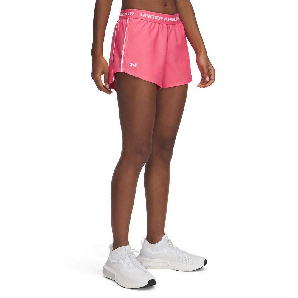 Under Armour Tech Play Up Shorts Rosa XL Frau von Under Armour