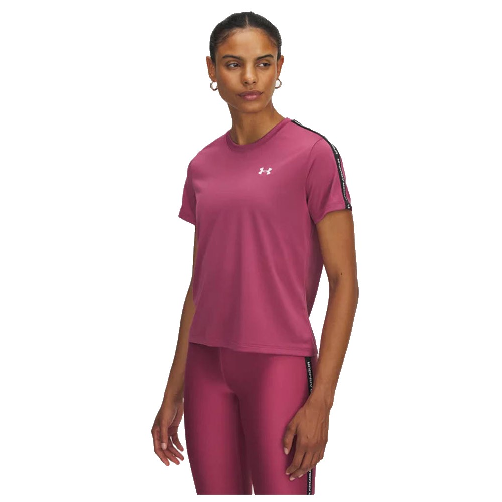 Under Armour Tech Tape Short Sleeve T-shirt Rosa M Frau von Under Armour