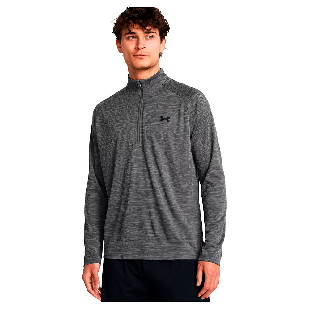 Under Armour Tech Textured Half Zip Sweatshirt Grau XL Mann von Under Armour