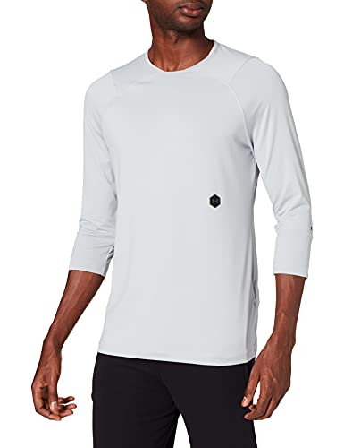 Under Armour UA Rush 3/4-Arm-Oberteil, komfortables T-Shirt für Männer mit Rush-Technologie, atmungsaktives Sportshirt mit enger Passform von Under Armour
