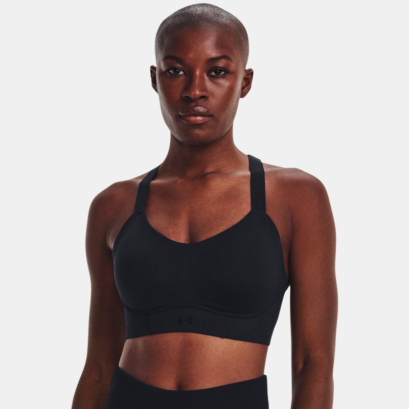 Under Armour Uplift High Sport-BH für Damen Schwarz / Schwarz 32A von Under Armour