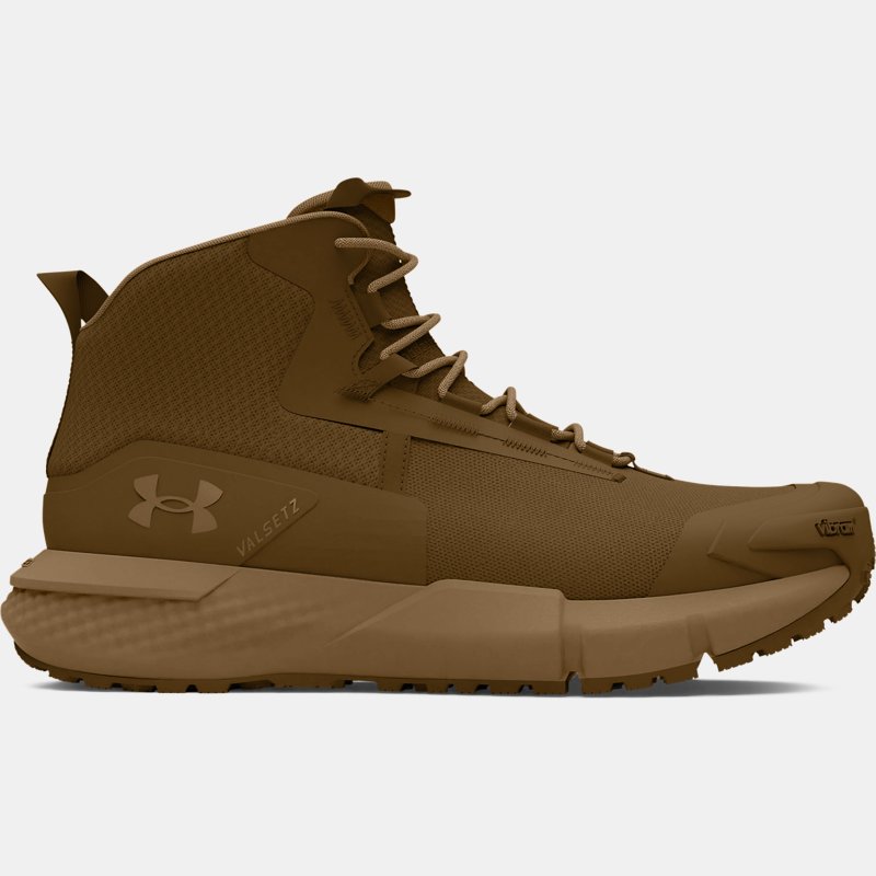 Under Armour Valsetz Mid Kampfstiefel für Herren Coyote / Coyote / Coyote 45.5 von Under Armour