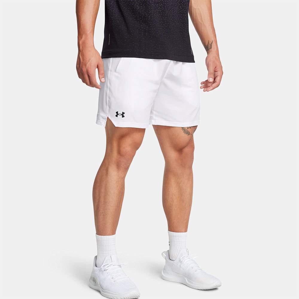 Under Armour Vanish Woven 6inch Shorts Weiß S Mann von Under Armour