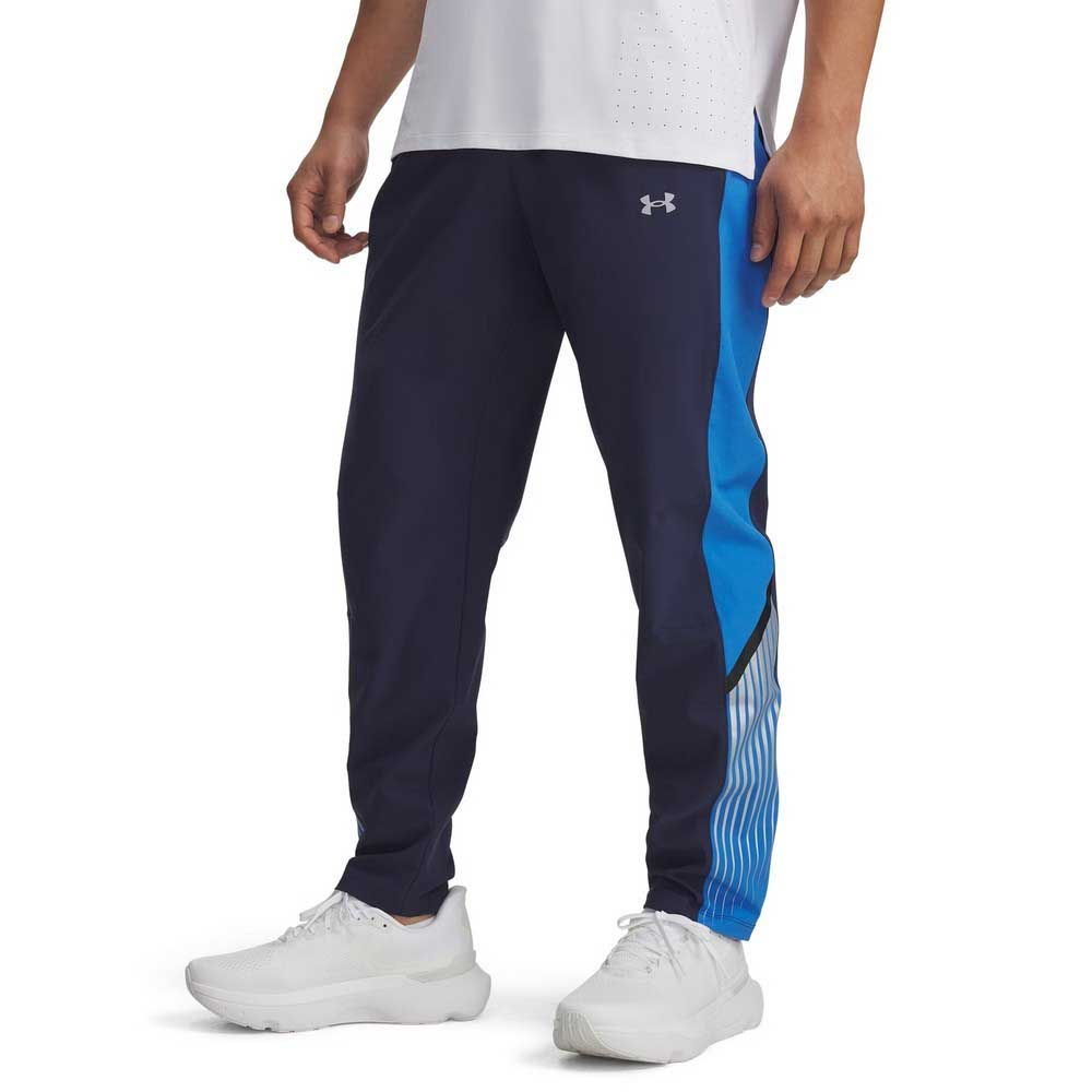 Under Armour Velociti Storm Pants Blau M Mann von Under Armour