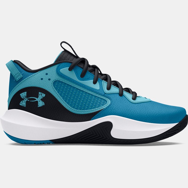 Unisex Under Armour Lockdown 6 Basketballschuhe Capri / Schwarz / Sky Blau 44.5 von Under Armour