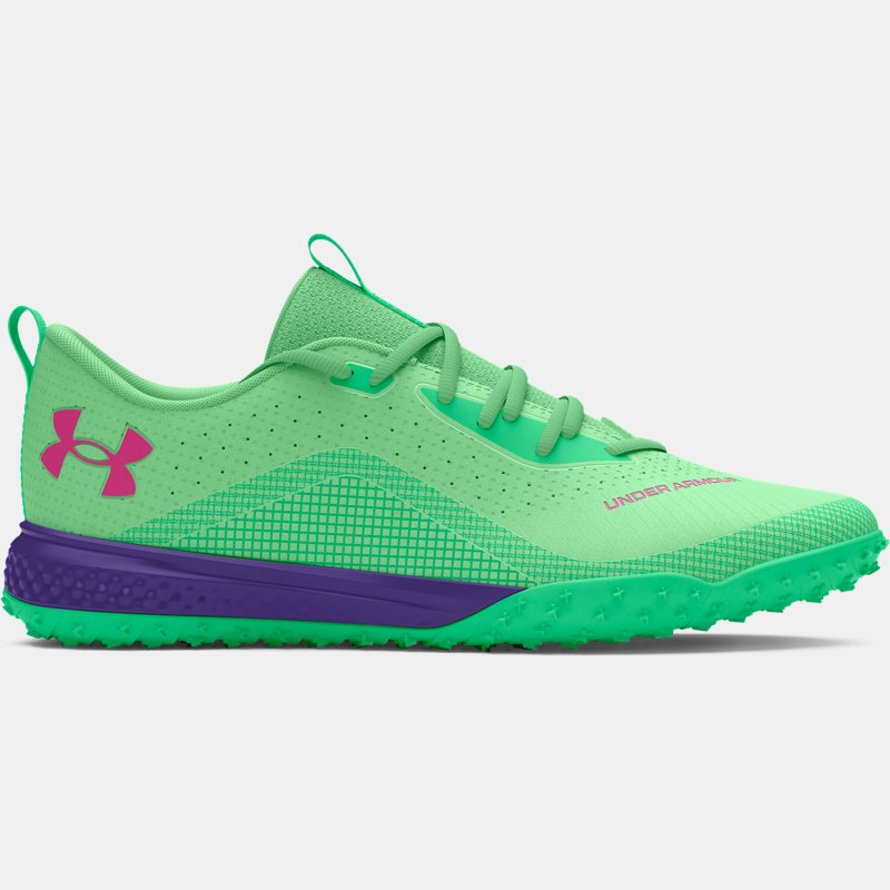 Unisex Under Armour Shadow 2 Turf Fußballschuhe Matrix Grün / Vapor Grün / Astro Rosa 40.5 von Under Armour