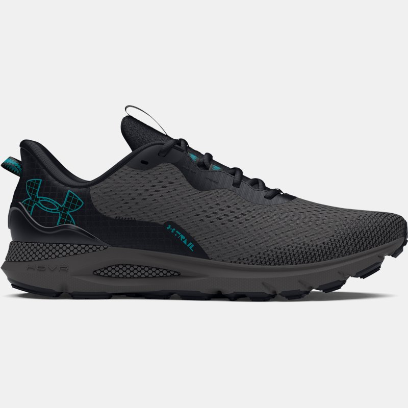 Unisex Under Armour Sonic Trail-Laufschuhe Castlerock / Schwarz / Circuit Teal 47 von Under Armour