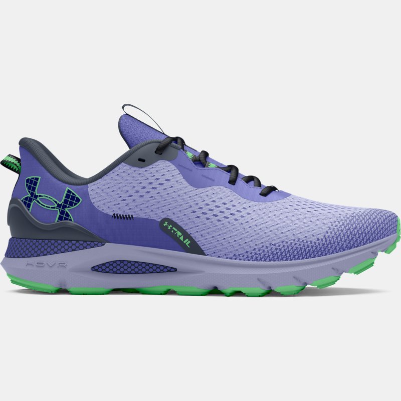 Unisex Under Armour Sonic Trail-Laufschuhe Celeste / Downpour Grau / Schwarz 40 von Under Armour