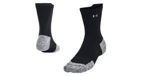 halbhohe socken under armour armourdry run cushion schwarz unisex von Under Armour