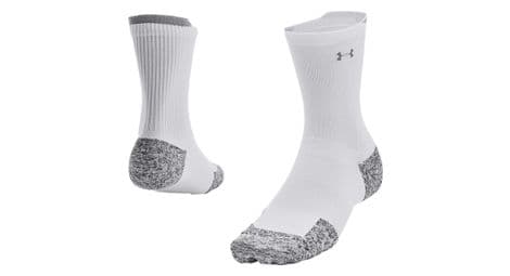 halbhohe socken under armour armourdry run cushion weis unisex von Under Armour