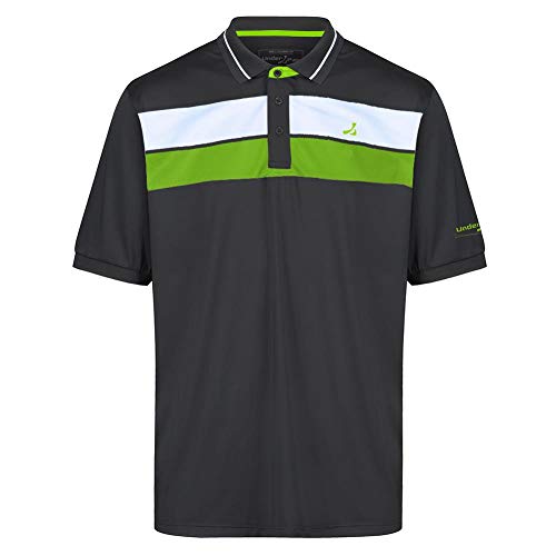 Under Par Herren Golf Pro Qualität, atmungsaktiv, feuchtigkeitsableitend, schnell trocknend, Poloshirt von Under Par