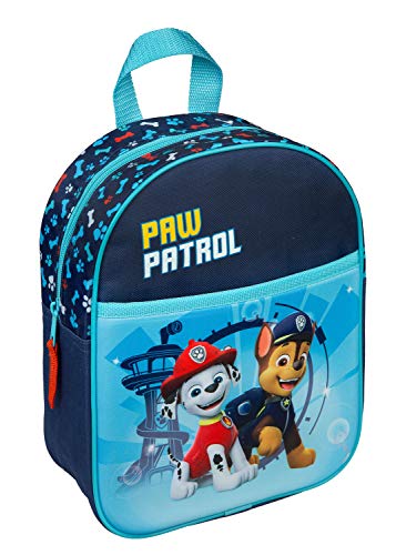 Undercover Rucksack mit 3D Fronttasche, Paw Patrol, für Kindergarten und Freizeit, ca. 28 x 20 x 10,5 cm, 65957531, Blau von Undercover
